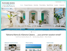 Tablet Screenshot of carillonbeachhouse.com